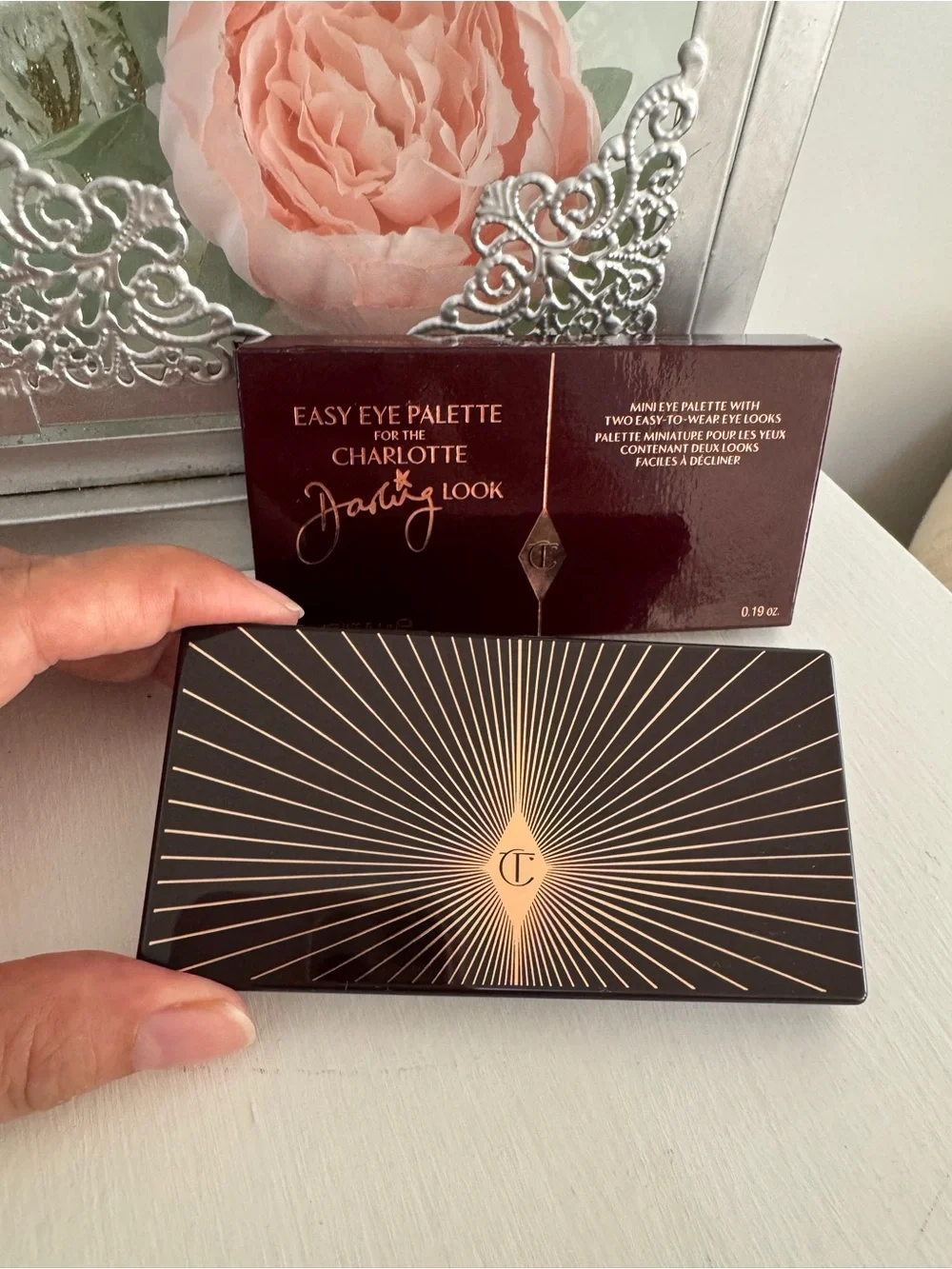 Charlotte Tilbury Rose & Warm Neutral 6-Shade Eyeshadow MINI Palette